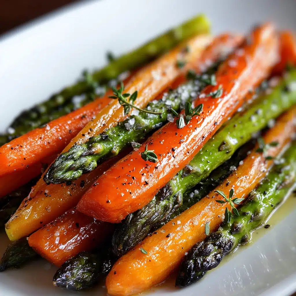 Roasted Asparagus & Carrots Recipe 4 Roasted Asparagus & Carrots Recipe - Recipe Image