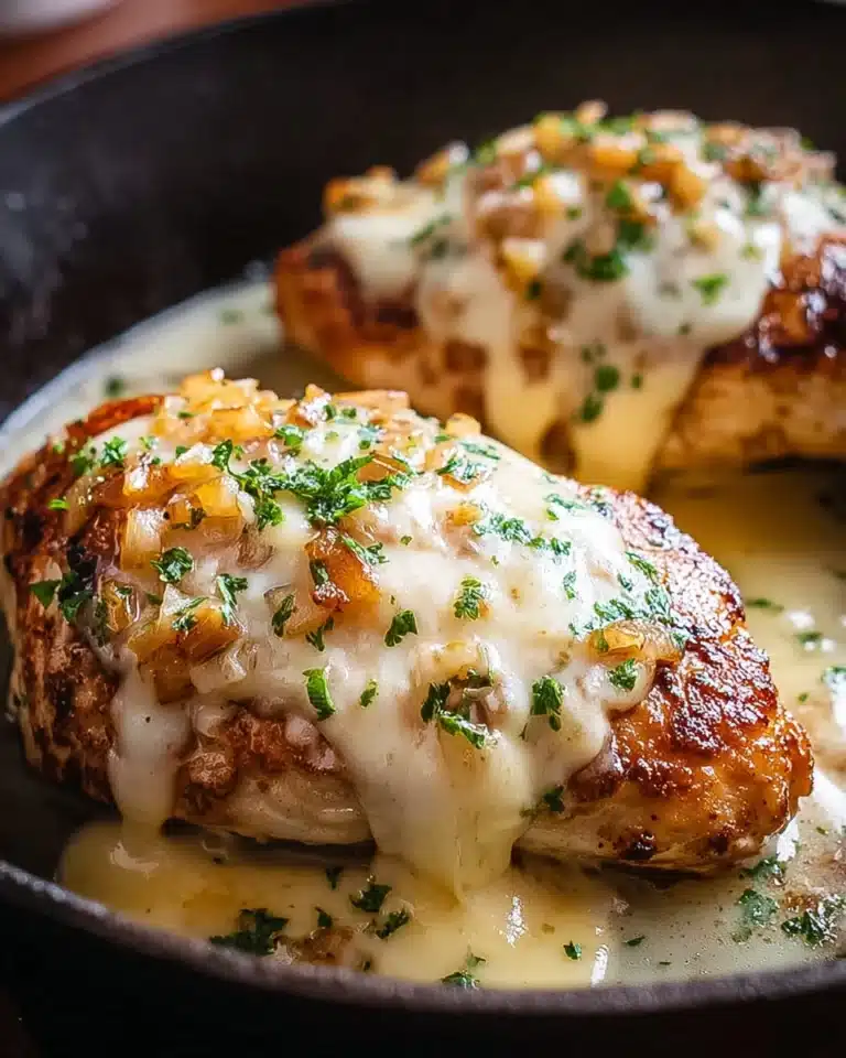 Texas Roadhouse Smothered Chicken with Jack Cheese Recipe