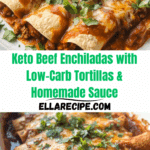 Keto Beef Enchiladas Recipe