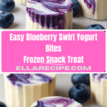 Blueberry Swirl Yogurt Bites Recipe