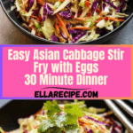 Asian Cabbage Stir Fry Recipe