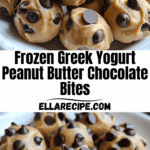 Frozen Greek Yogurt Peanut Butter Bites Recipe
