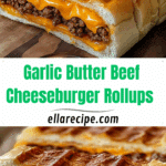 Cheeseburger Egg Rolls Recipe