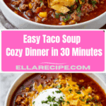 Easy Taco Soup Recipe