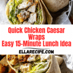 Chicken Caesar Wraps Recipe