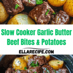 Garlic Butter Beef Bites with Potatoes Recipe