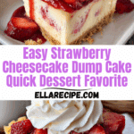 Ingredients for Strawberry Cheesecake Dump Cake Recipe