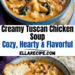 Creamy Tuscan Chicken Soup Recipe