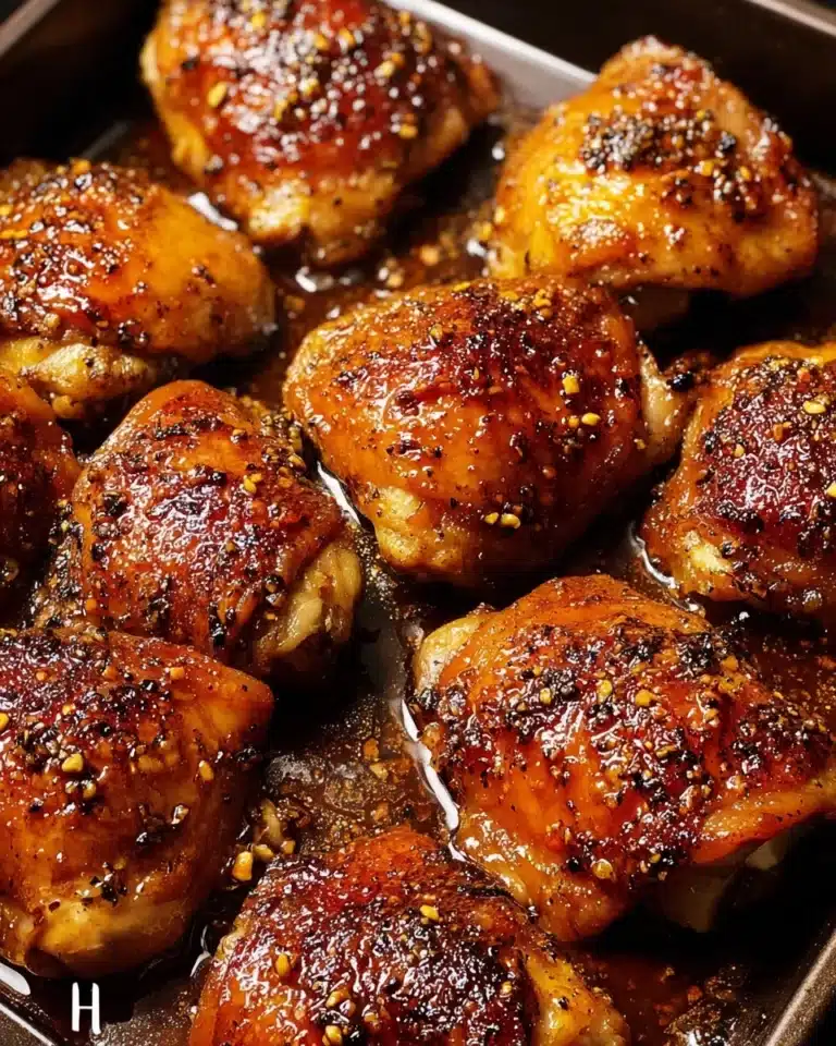 30-min Oven Baked Boneless Skinless Chicken Thighs Recipe