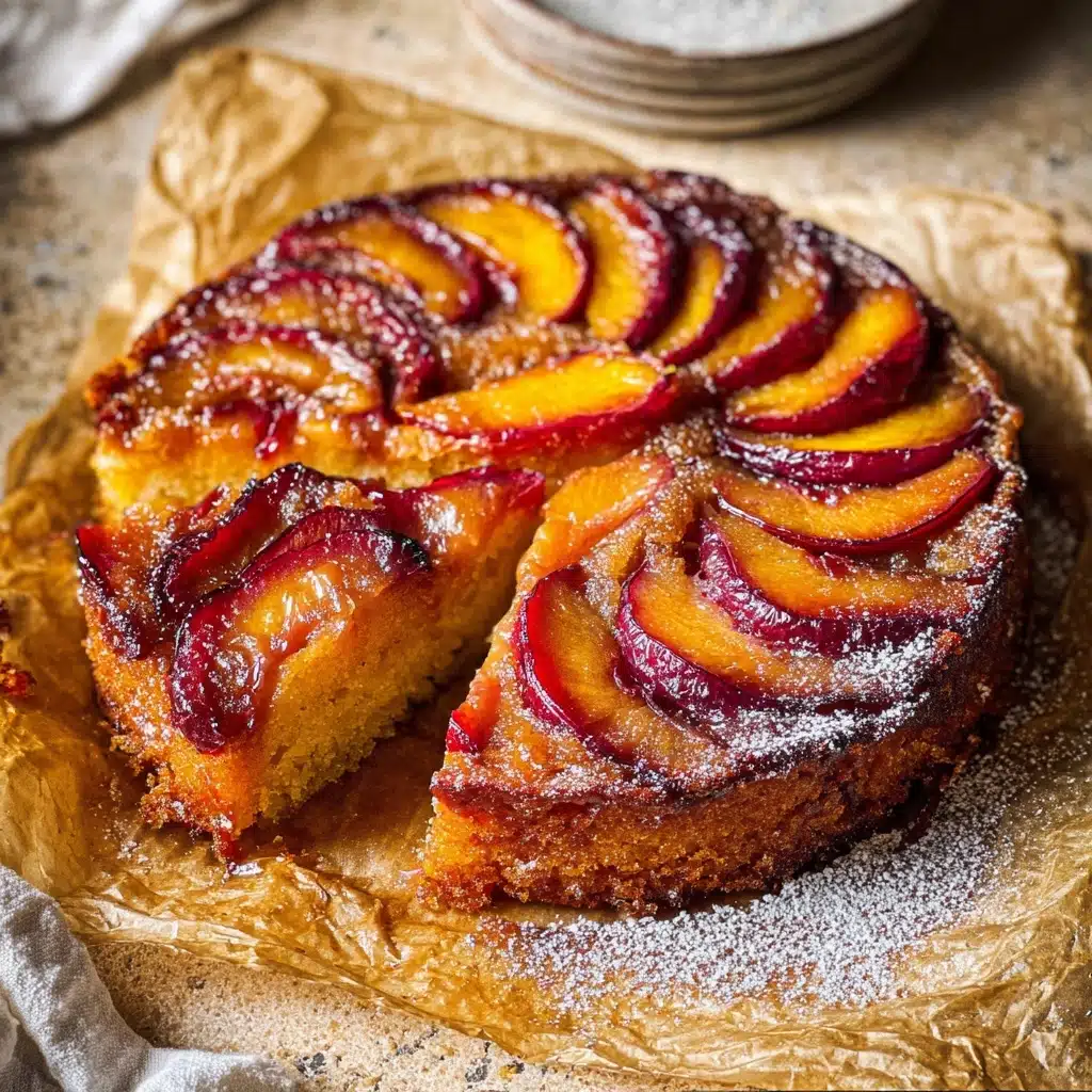 Peach Upside-Down Cake Recipe 5 Peach Upside-Down Cake Recipe - Recipe Image