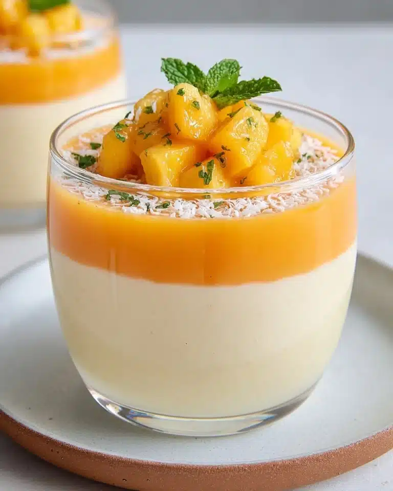 Mango Panna Cotta Recipe