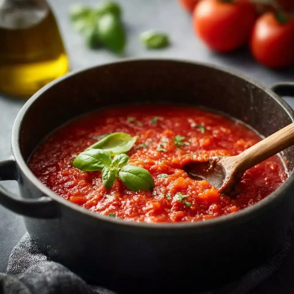 Authentic Italian Sunday Sauce Recipe 4 Authentic Italian Sunday Sauce Recipe - Recipe Image
