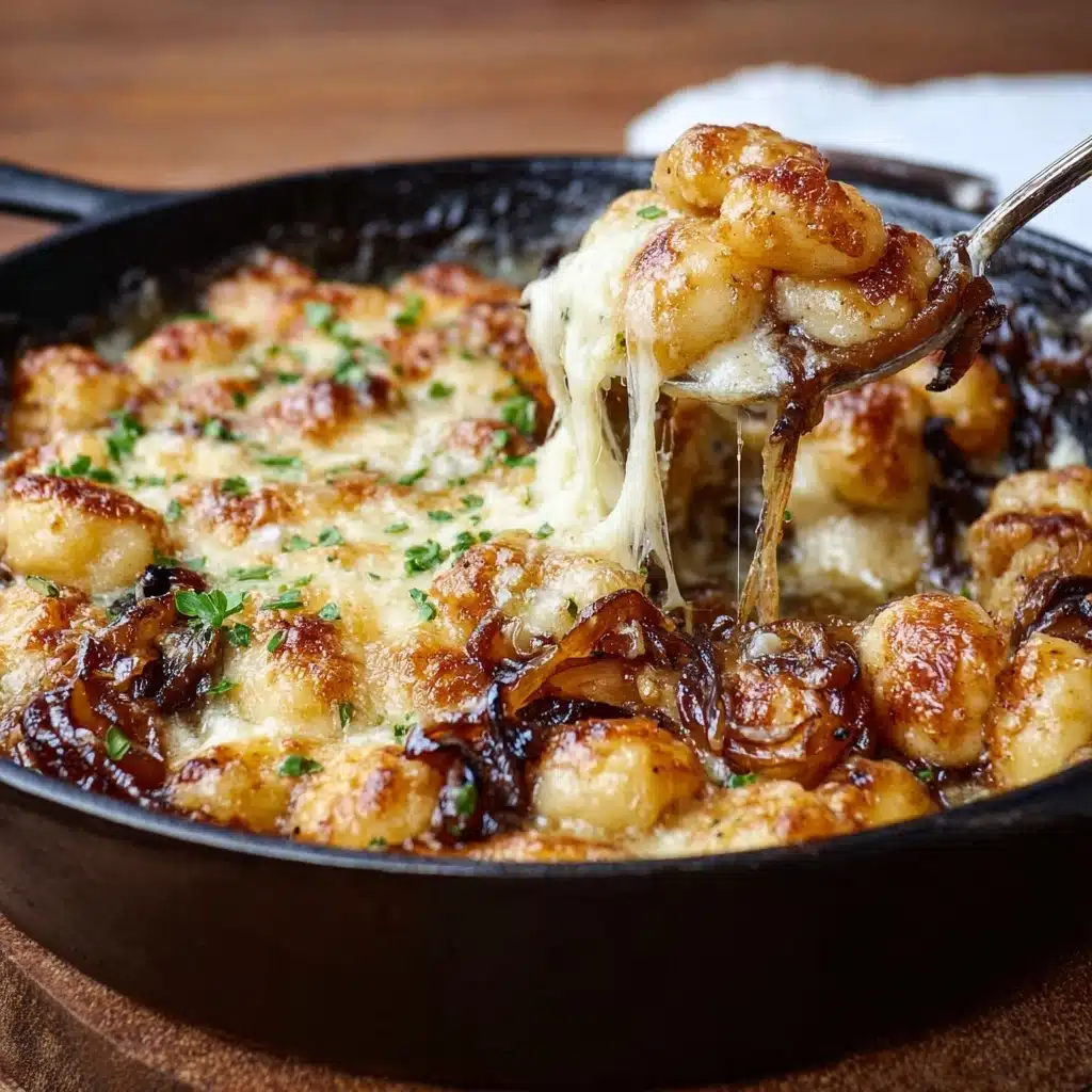 French Onion Gnocchi Recipe 5 French Onion Gnocchi Recipe - Recipe Image