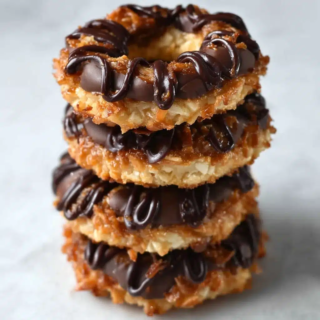 Homemade Samoas Cookies Recipe 5 Homemade Samoas Cookies Recipe - Recipe Image