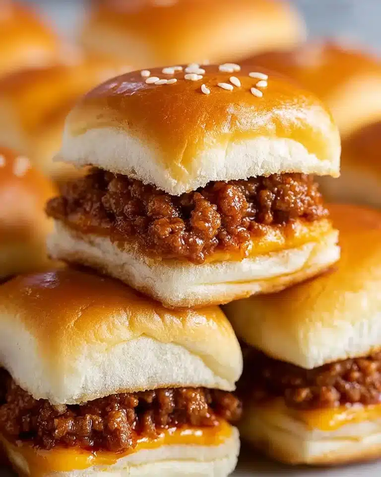 Cheeseburger Sliders Recipe
