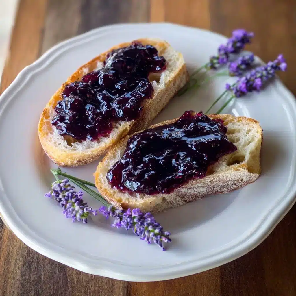 Blueberry & Lavender Jam Recipe 5 Blueberry & Lavender Jam Recipe - Recipe Image