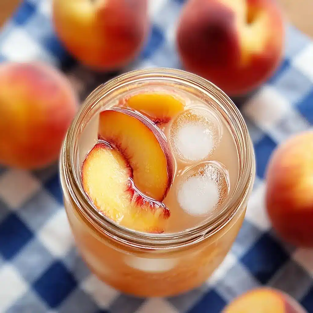 Homemade Peach Lemonade Recipe 4 Homemade Peach Lemonade Recipe - Recipe Image