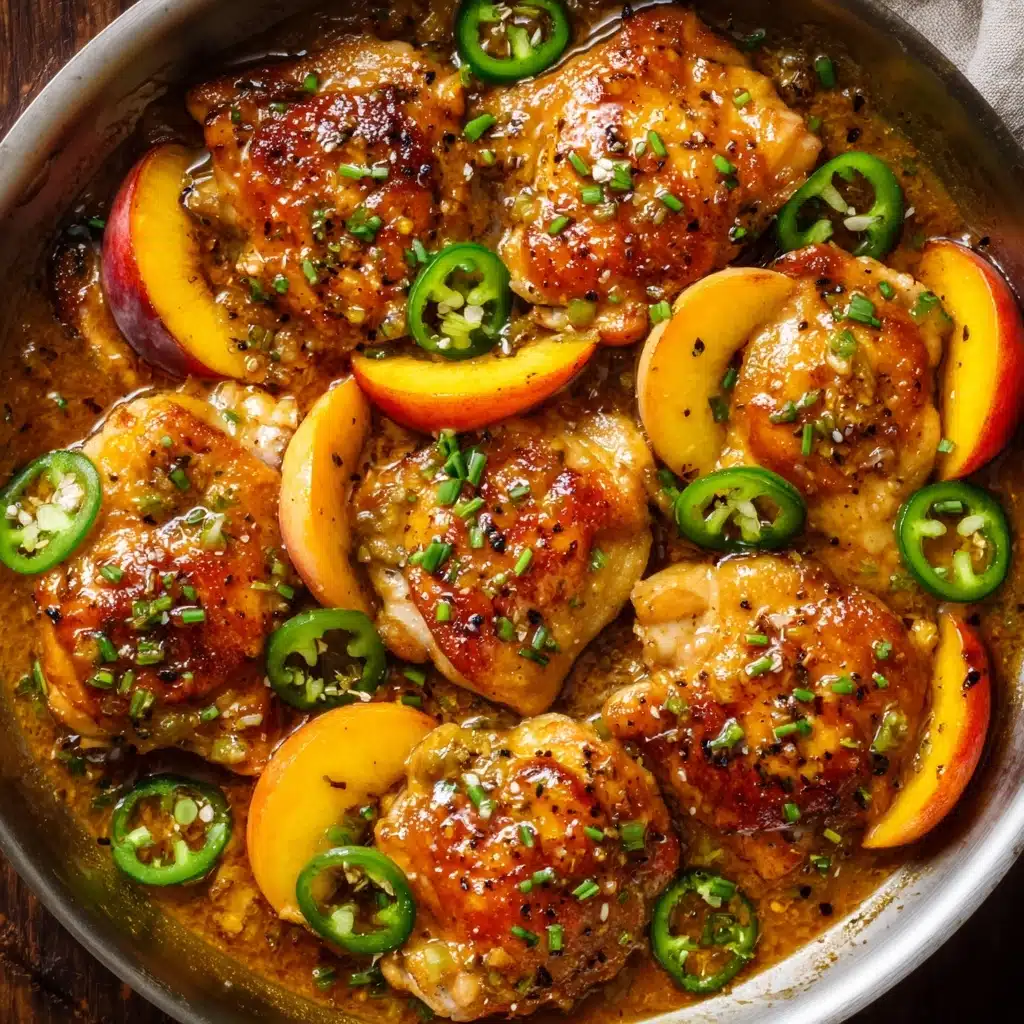 Jalapeno Peach Chicken Recipe 5 Jalapeno Peach Chicken Recipe - Recipe Image