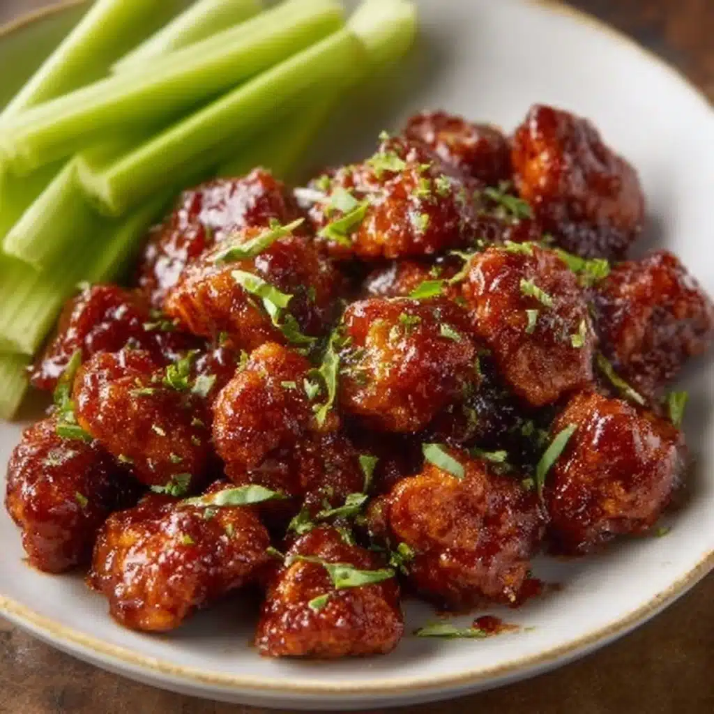 Baked Honey BBQ Popcorn Chicken Recipe 4 Baked Honey BBQ Popcorn Chicken Recipe - Recipe Image