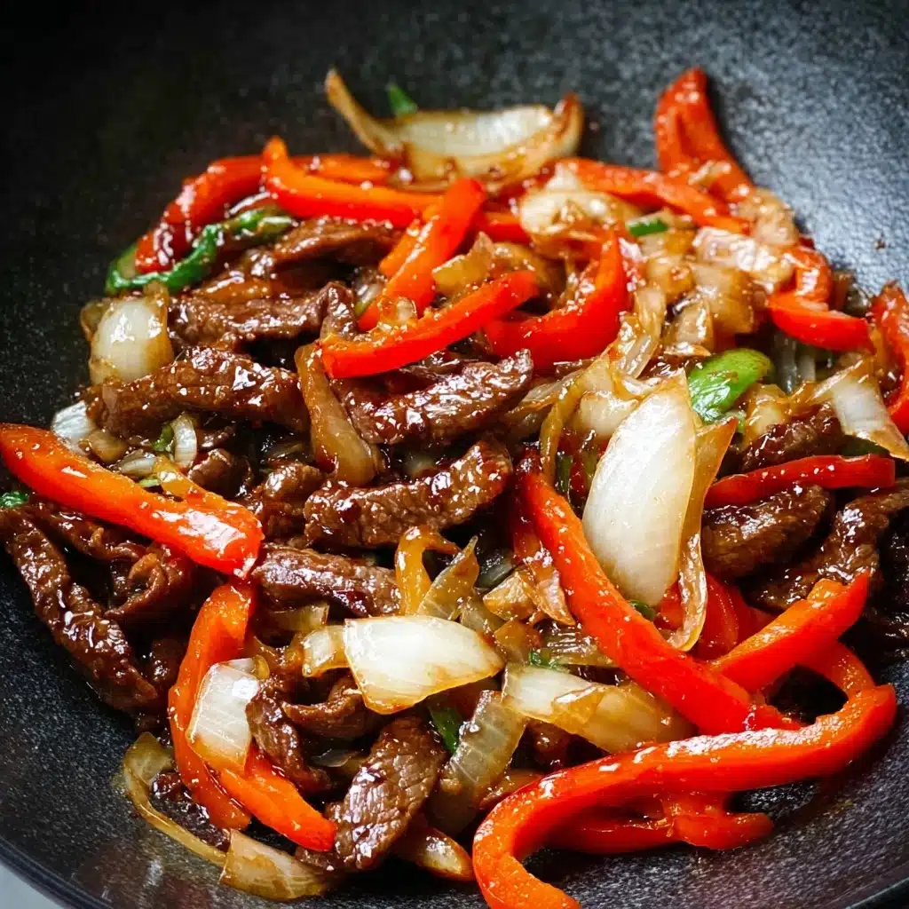 Black Pepper Beef Stir-Fry Recipe 4 Black Pepper Beef Stir-Fry Recipe - Recipe Image