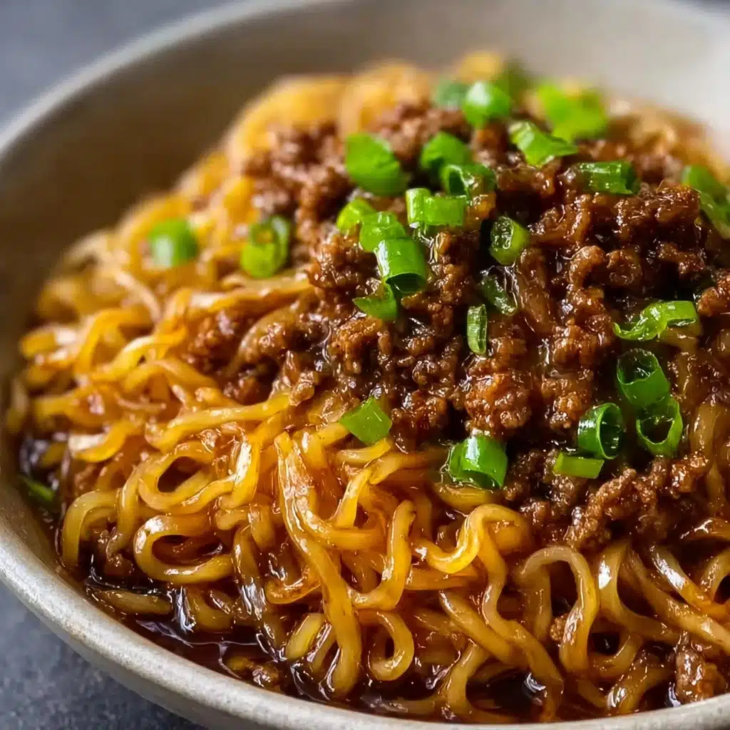 Mongolian Ground Beef Noodles Recipe 4 Mongolian Ground Beef Noodles Recipe - Recipe Image