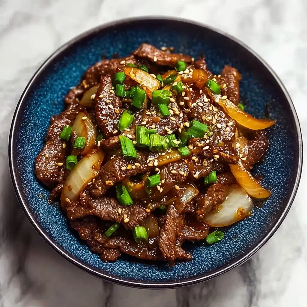 Beef and Onion Stir Fry Recipe 4 Beef and Onion Stir Fry Recipe - Recipe Image