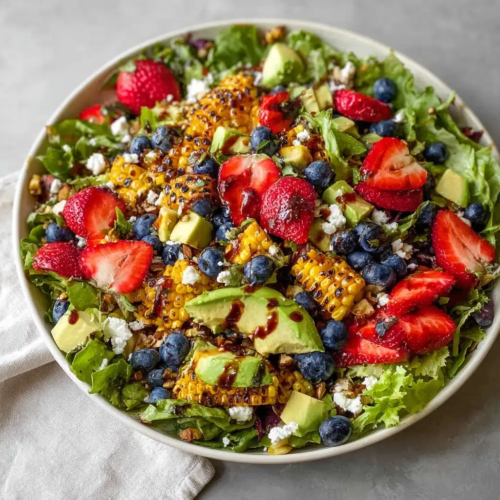 Strawberry Avocado Corn Salad Recipe 5 Strawberry Avocado Corn Salad Recipe - Recipe Image