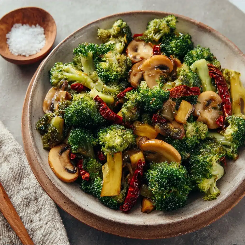 Broccoli and Mushroom Stir Fry Recipe 4 Broccoli and Mushroom Stir Fry Recipe - Recipe Image
