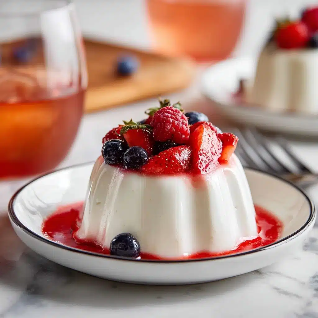 Classic Panna Cotta 4 Delicious Recipe - Recipe Image
