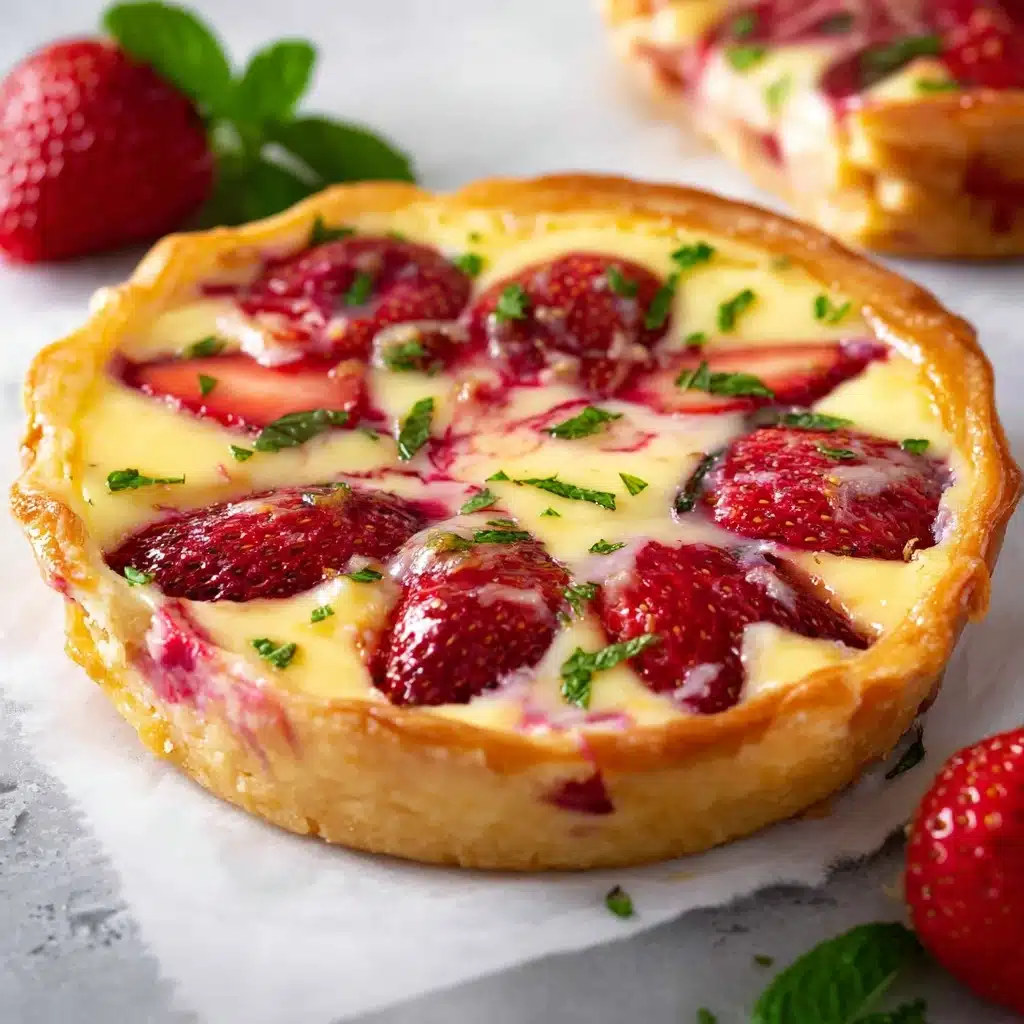 Strawberry Honey Custard Tarts with Lemon Curd Recipe 5 Strawberry Honey Custard Tarts with Lemon Curd Recipe - Recipe Image