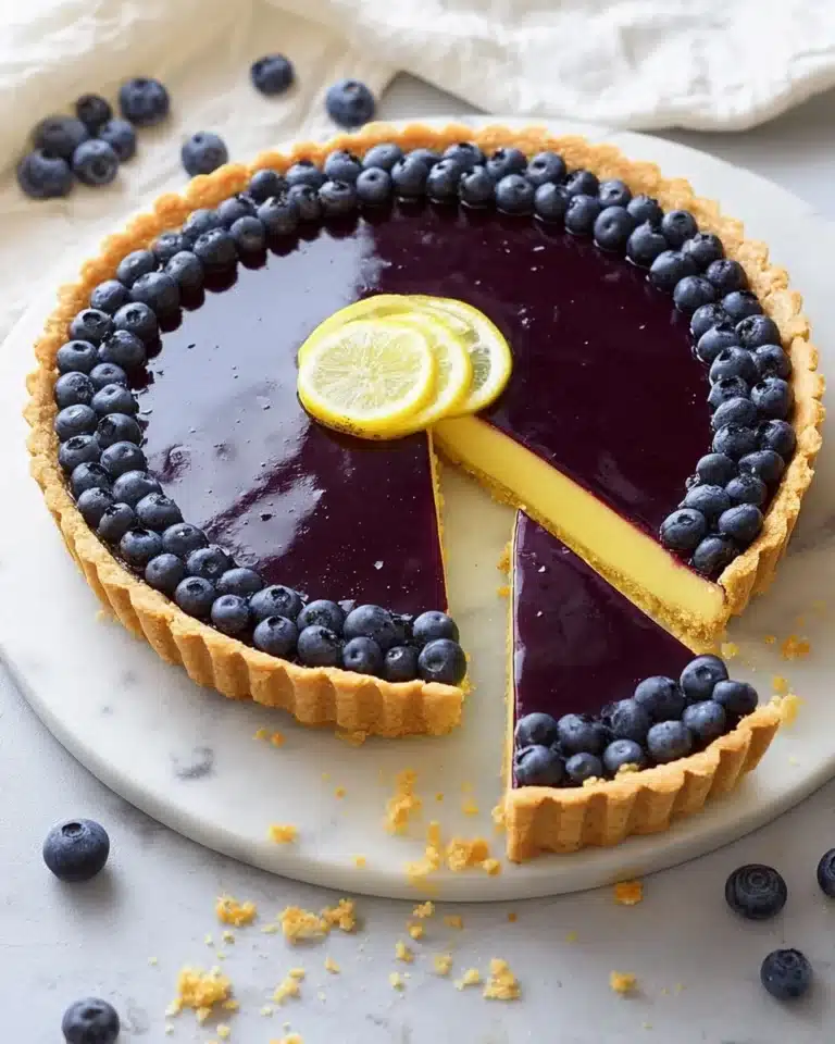 Blueberry–lemon Curd Tart Recipe