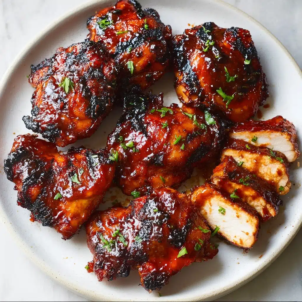 Caramelized BBQ Chicken Thighs in the Oven Recipe 4 Caramelized BBQ Chicken Thighs in the Oven Recipe - Recipe Image