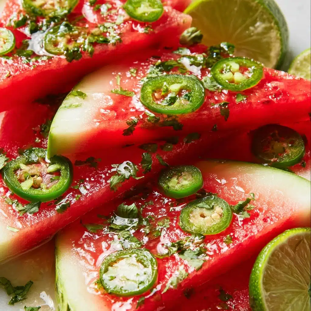 Spicy Watermelon Salad with Cilantro and Lime Recipe 4 Spicy Watermelon Salad with Cilantro and Lime Recipe - Recipe Image