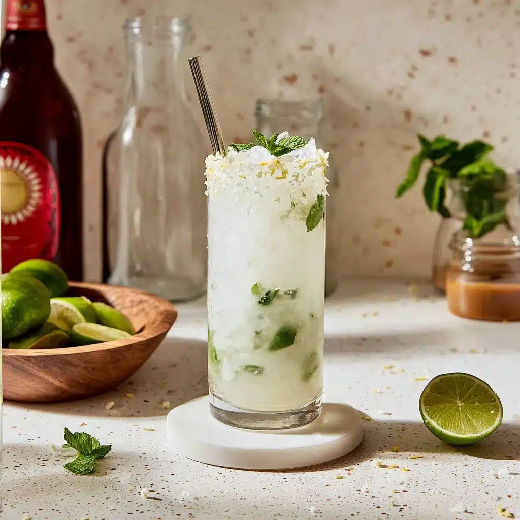 Coconut Mojito Mocktail Recipe 4 Coconut Mojito Mocktail Recipe - Recipe Image