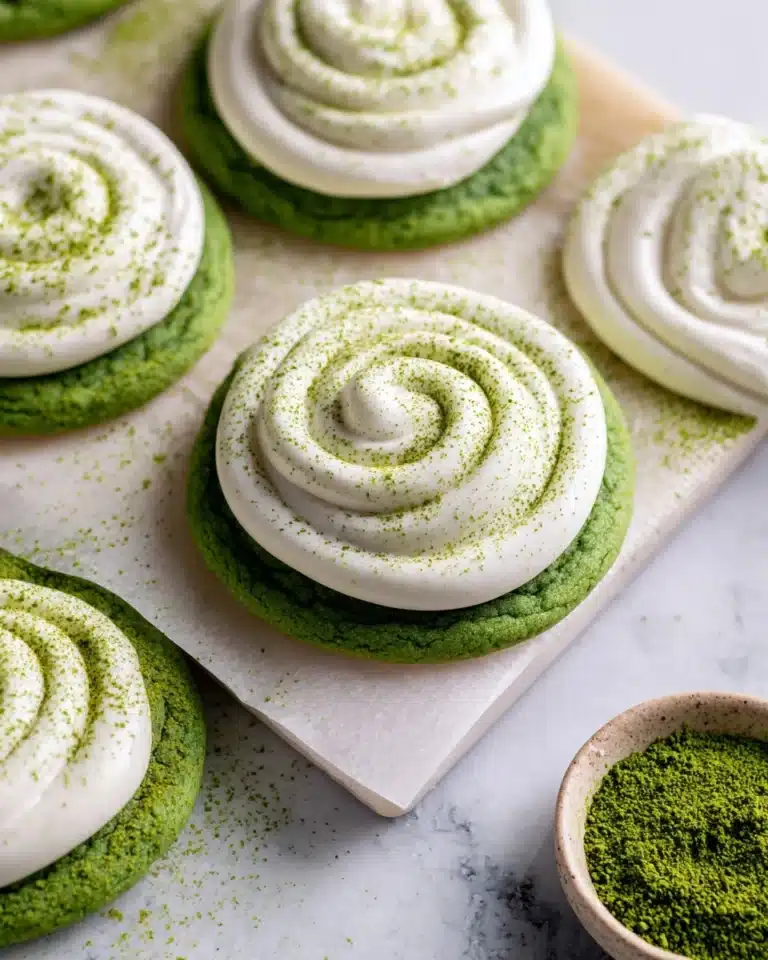 Matcha Latte Cookies Recipe