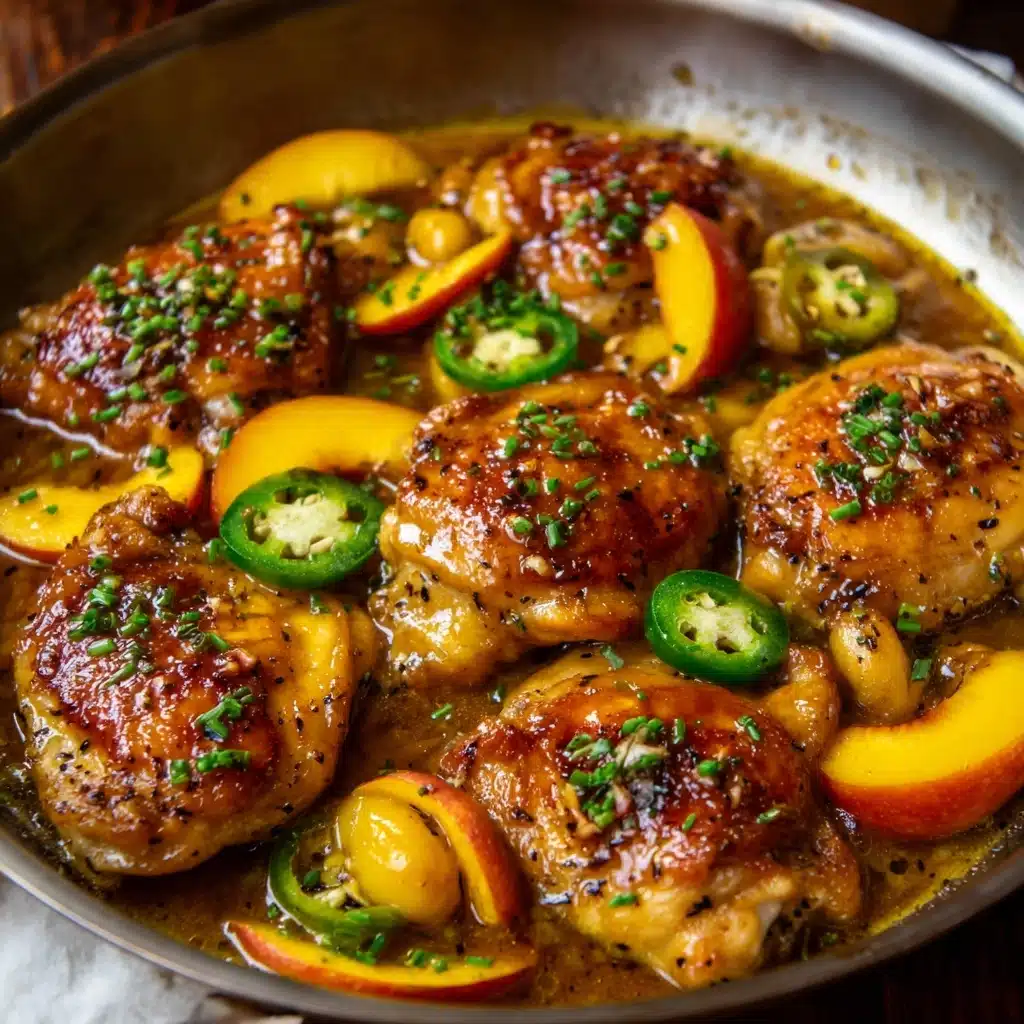 Jalapeno Peach Chicken Recipe 4 Jalapeno Peach Chicken Recipe - Recipe Image