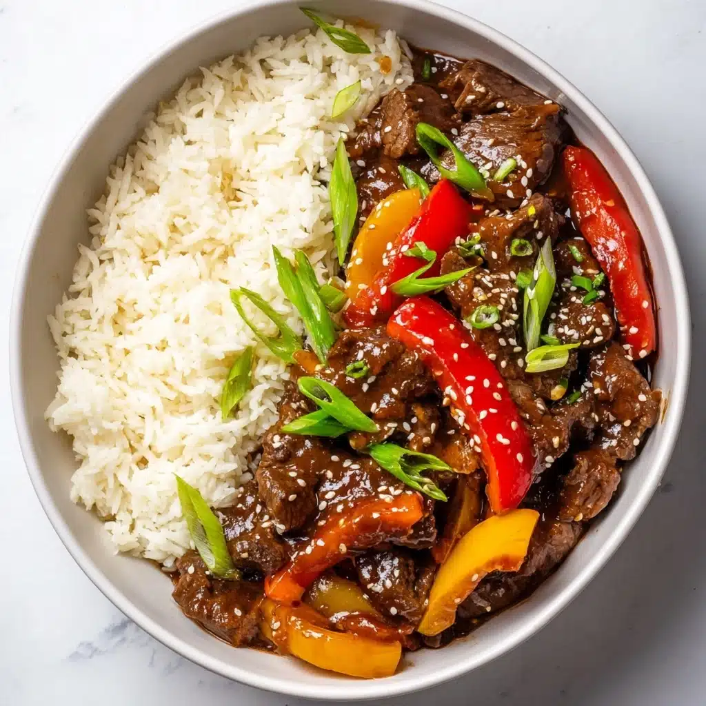 Crockpot Pepper Steak Recipe 4 Crockpot Pepper Steak Recipe - Recipe Image