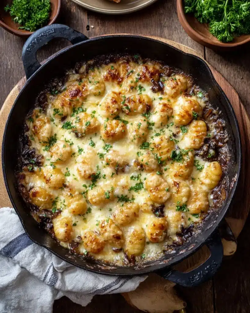 French Onion Gnocchi Recipe