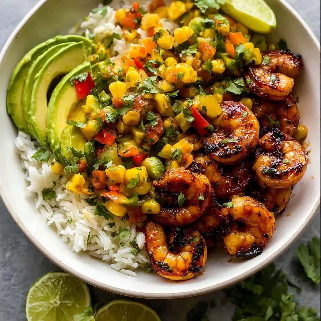 chipotle shrimp avocado and mango rice bowls Recipe 4 chipotle shrimp avocado and mango rice bowls Recipe - Recipe Image