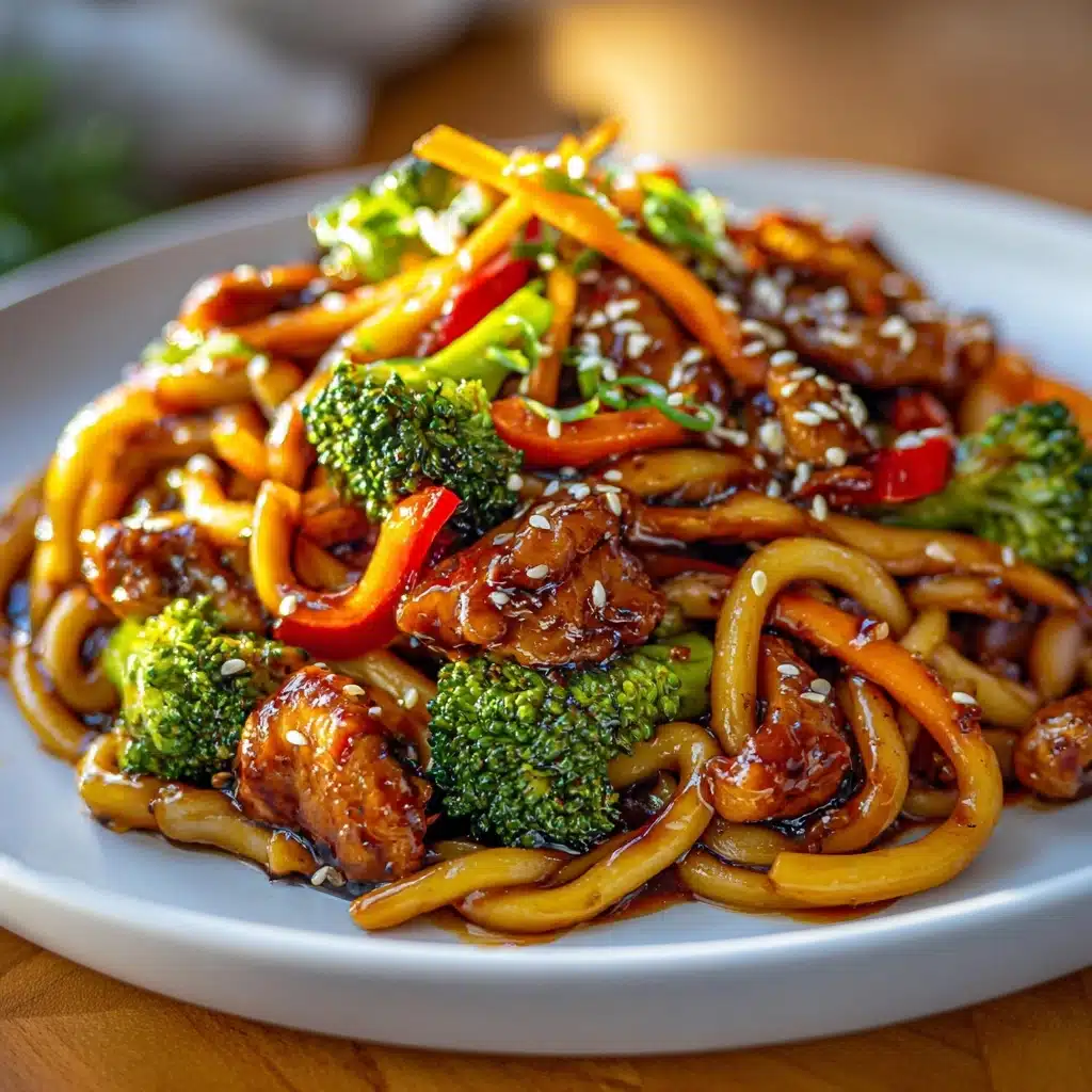 Chicken Teriyaki Noodles Recipe - Recipe Image