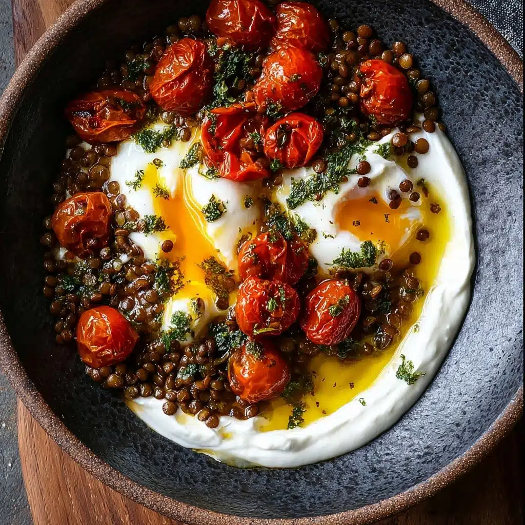 Mediterranean Braised Lentils with Poached Egg Recipe 5 Mediterranean Braised Lentils with Poached Egg Recipe - Recipe Image