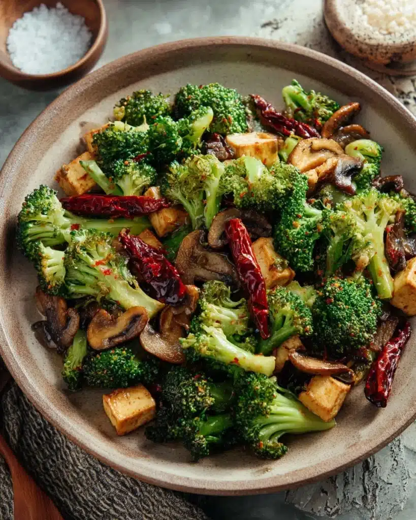 Broccoli and Mushroom Stir Fry Recipe