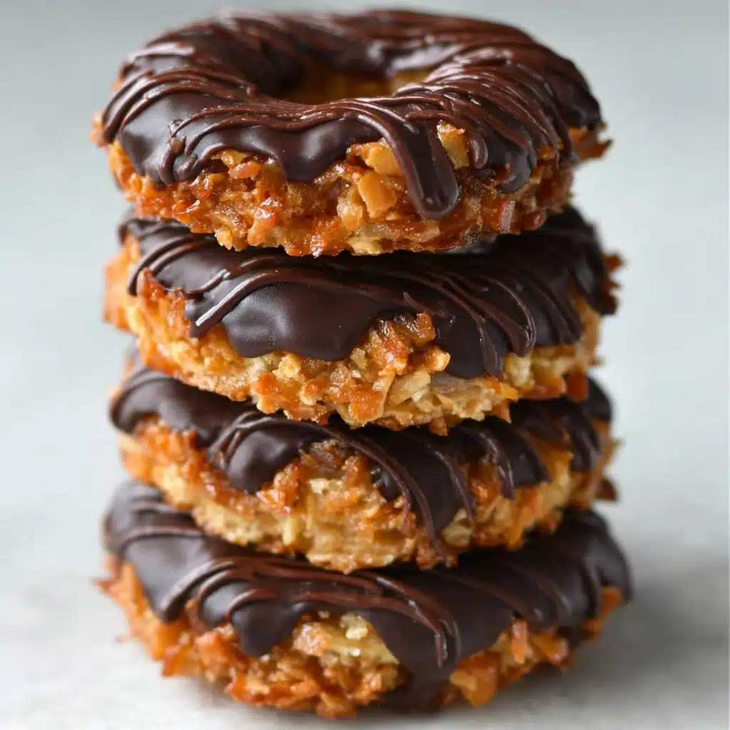 Homemade Samoas Cookies Recipe 4 Homemade Samoas Cookies Recipe - Recipe Image