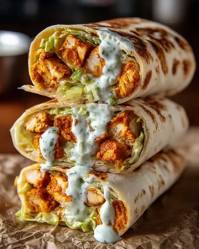 Buffalo Chicken Wraps Recipe