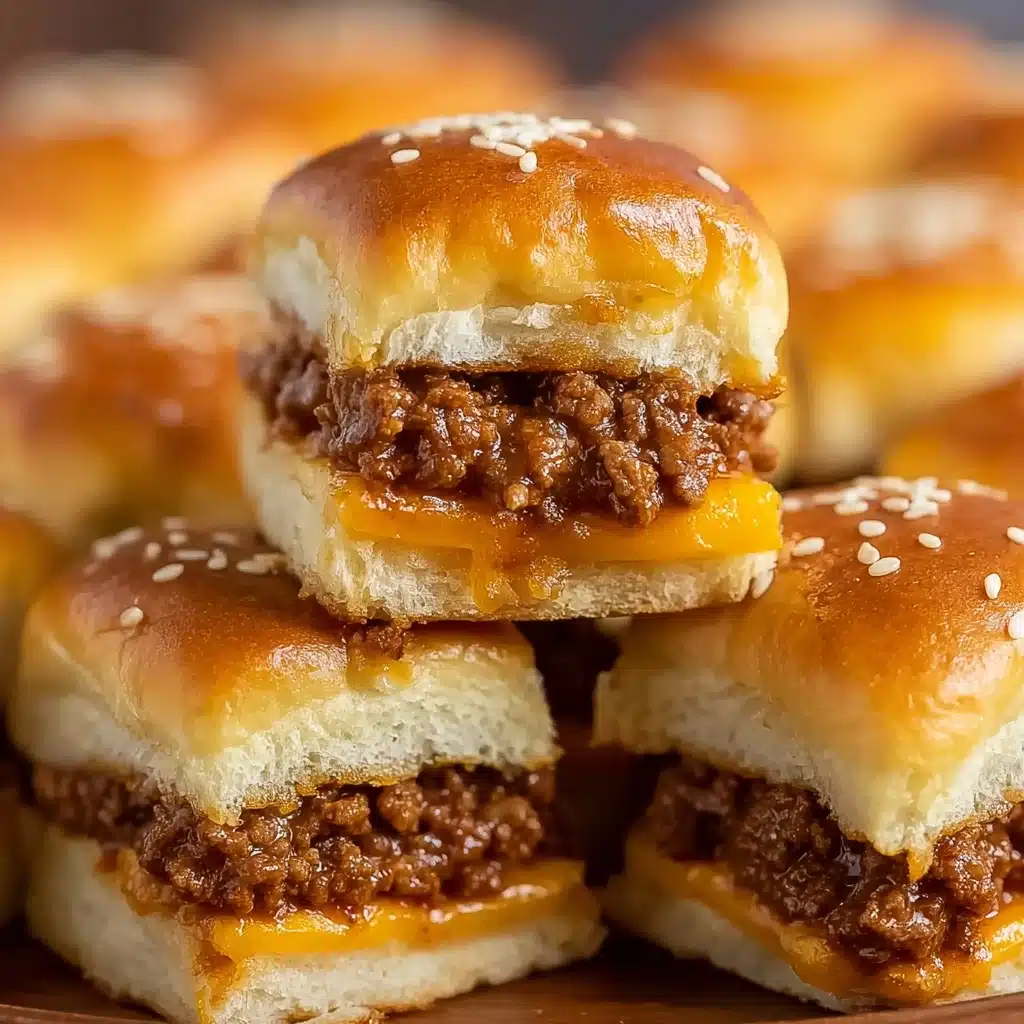 Cheeseburger Sliders Recipe 4 Cheeseburger Sliders Recipe - Recipe Image