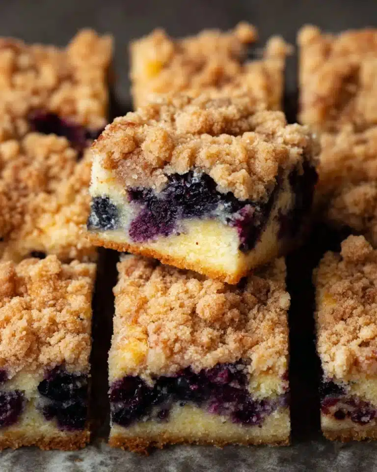 Blueberry Buckle Coffee Cake Recipe