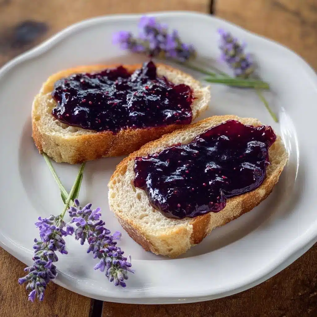 Blueberry & Lavender Jam Recipe 4 Blueberry & Lavender Jam Recipe - Recipe Image