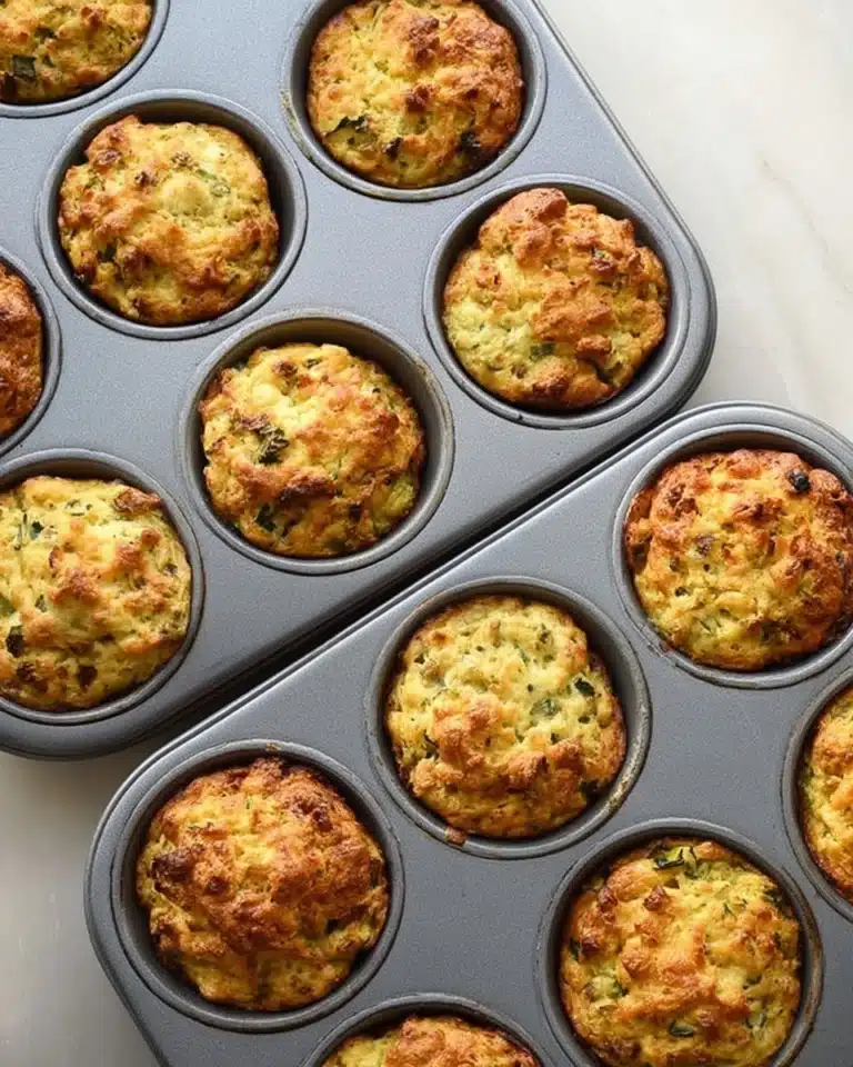 Savory Cottage Cheese Muffins Recipe