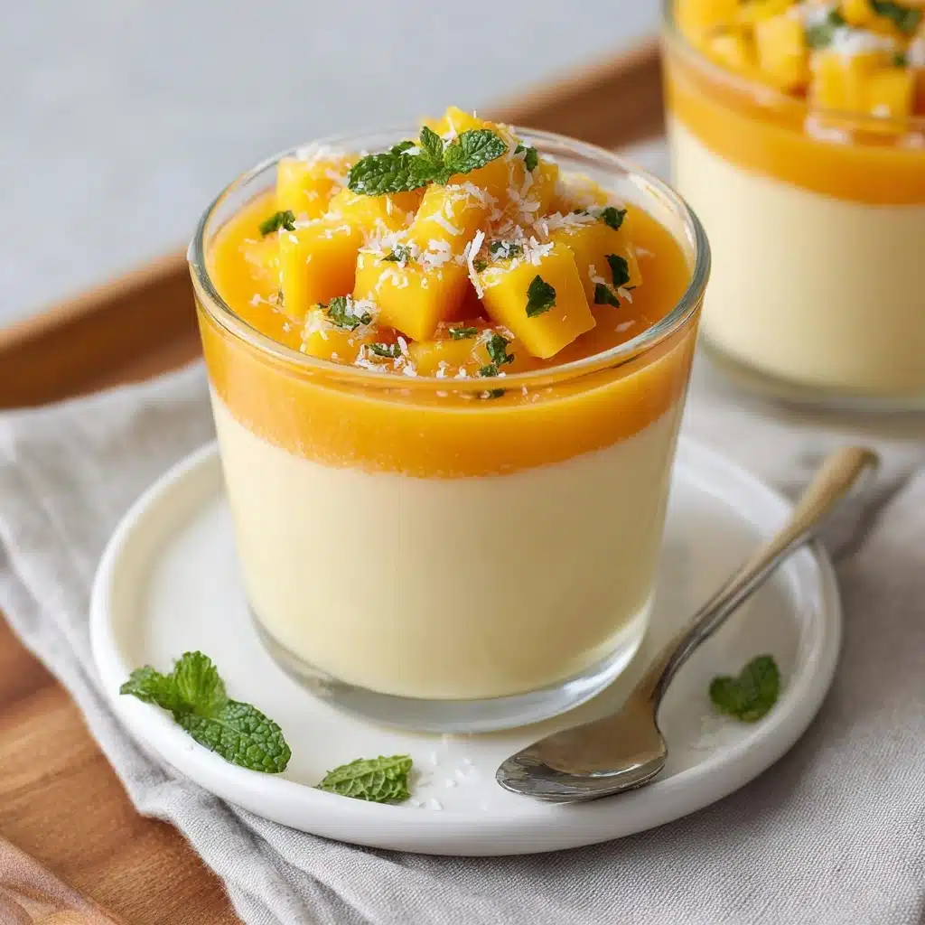Mango Panna Cotta Recipe 5 Mango Panna Cotta Recipe - Recipe Image