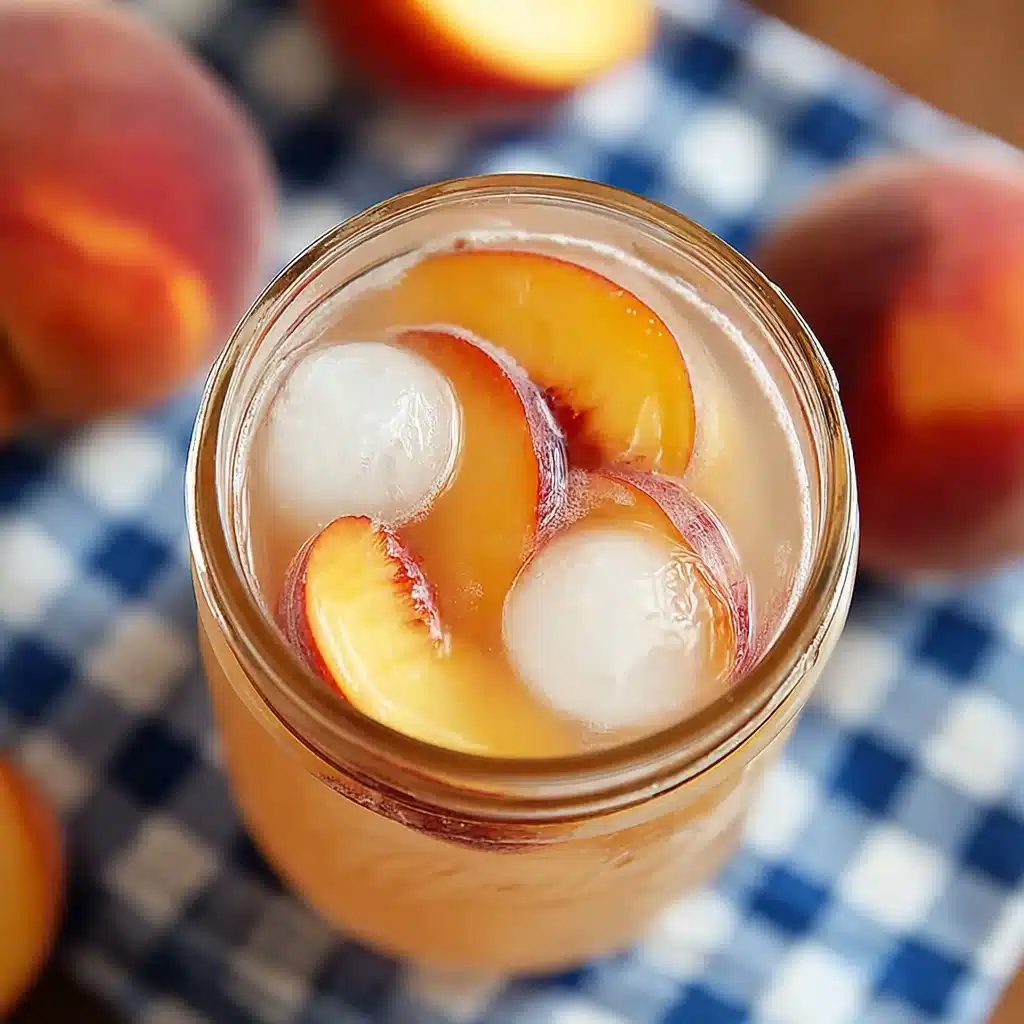 Homemade Peach Lemonade Recipe 5 Homemade Peach Lemonade Recipe - Recipe Image